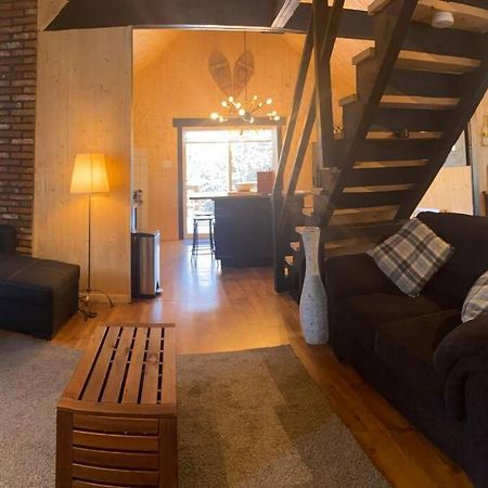 Notre-Dame-Des-Bois Le Jazz- Chalet Rustique/Chic Avec Spa מראה חיצוני תמונה