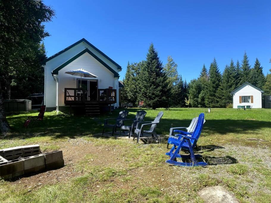 Notre-Dame-Des-Bois Le Jazz- Chalet Rustique/Chic Avec Spa מראה חיצוני תמונה