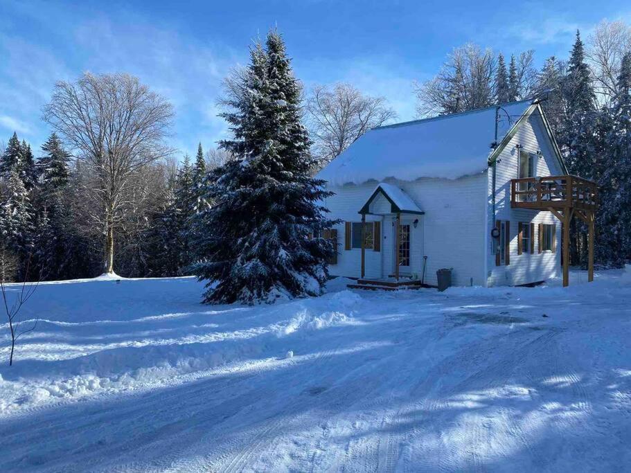 Notre-Dame-Des-Bois Le Jazz- Chalet Rustique/Chic Avec Spa מראה חיצוני תמונה