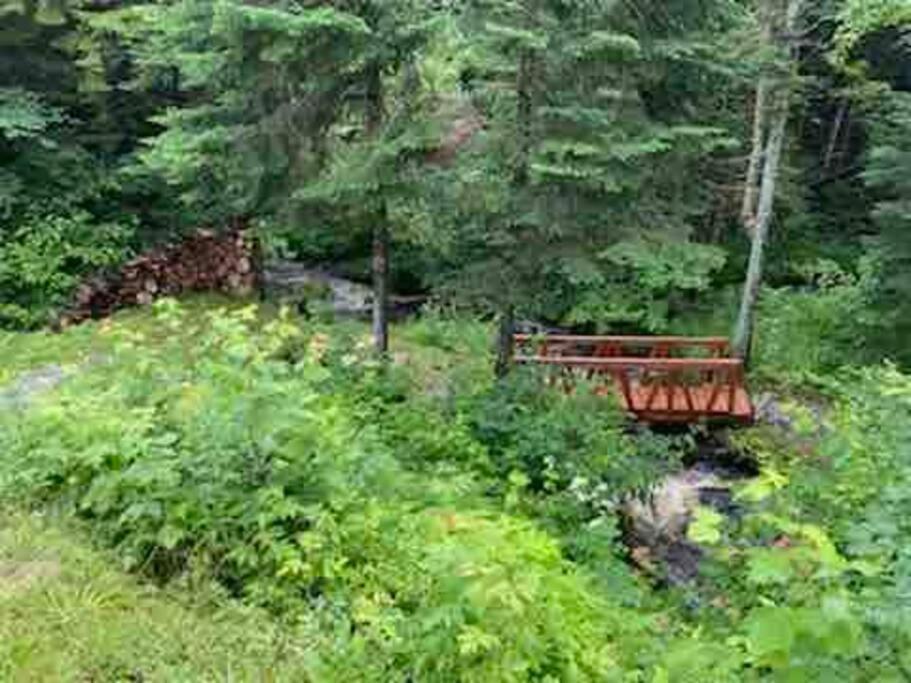 Notre-Dame-Des-Bois Le Jazz- Chalet Rustique/Chic Avec Spa מראה חיצוני תמונה