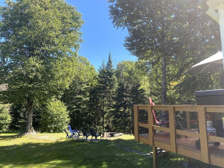 Notre-Dame-Des-Bois Le Jazz- Chalet Rustique/Chic Avec Spa מראה חיצוני תמונה