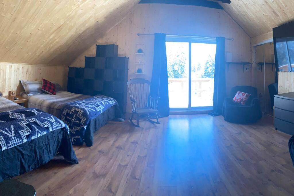 Notre-Dame-Des-Bois Le Jazz- Chalet Rustique/Chic Avec Spa מראה חיצוני תמונה