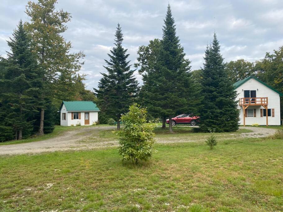 Notre-Dame-Des-Bois Le Jazz- Chalet Rustique/Chic Avec Spa מראה חיצוני תמונה